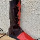 DUIR : botte médiévale artisanale en cuir de bovin et cousue main