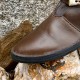 REFDY CORNE : botte Viking de cordonnier