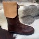 SWAFA : botte en cuir artisanale